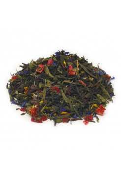 Клубника в шампанском Чай