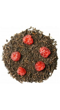 Вишневый Шу Пуэр, рассыпной китайский многолетний чай