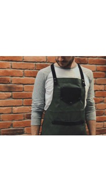 Фартук для бариста (зеленый)