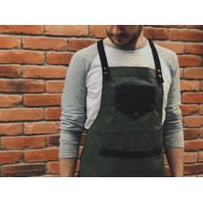 Фартук для бариста (зеленый)