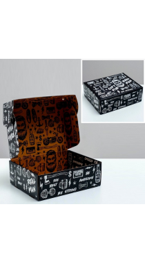 Коробка для подарочного набора большая 27*21*9 см