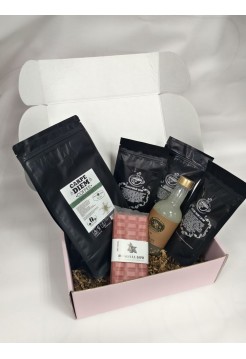 Набор кофе+сироп+шоколад женский