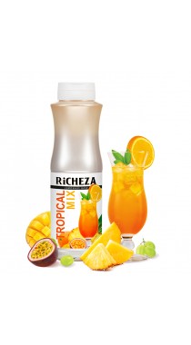 Основа для напитков RiCHEZA Тропический микс бутылка пластик (1кг)