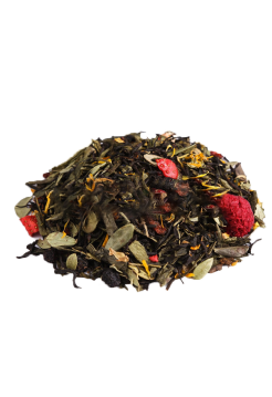 Карельский сбор Купаж черного и зеленого чая 