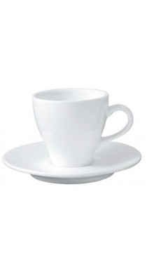 Чайная пара 200мл "Паула" Kunst Werk "Black Label" фарфор