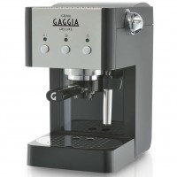 Кофеварка Gran Gaggia DeLuxe черная